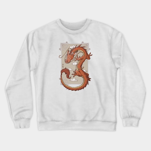 Real Mushu Crewneck Sweatshirt by xMorfina